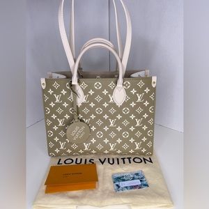Louis Vuitton Onthego MM spring in the city collection